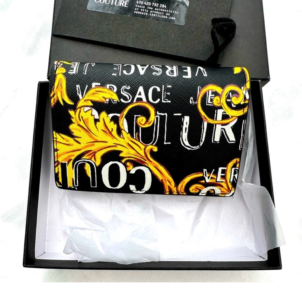 Versace Jeans Couture Barocco-print Wallet